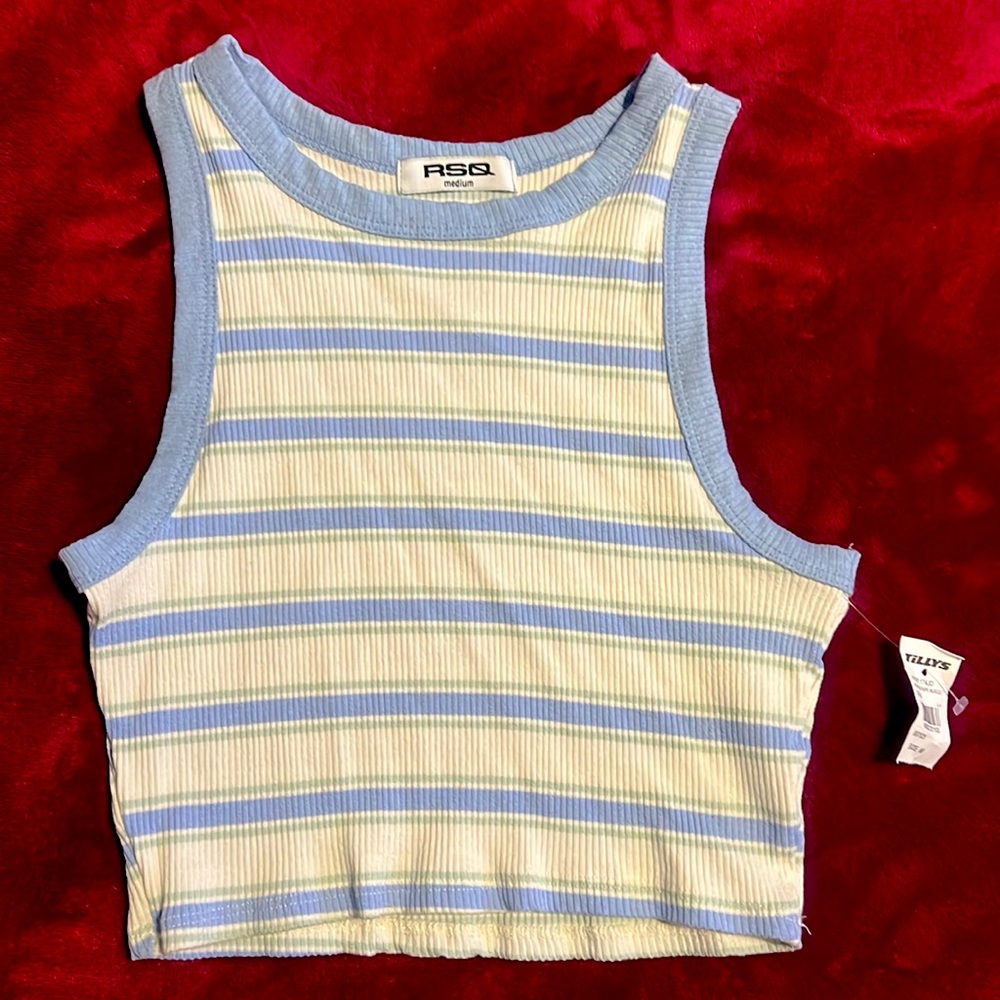 Summer Favorite Cropped Tank Top